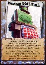 Pressmaster 1000 GTX MK III - Deckbuilding